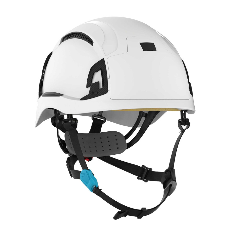 Jsp Evo Alta Skyworker Mountaineering-Style Safety Helmet Hard Hat - White - Vented - Wheel Ratchet - All-Round High Impact Head Protection - Adjustab 5038428779470