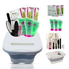 VIKINGTREAT Foot Care Kit – Premium Foot Spa & Tool Kit with Foot Peel Mask, Foot Mask, and Pedicure Sets for Feet for Smooth, Healthy Skin