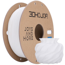 3DHoJor Matte PLA Filament 1.75mm White, Upgrade Matte 3D Printer PLA Filament, 1kg Spool (2.2lbs) Cardboard Spool 3D Printing Filament for 3D Printer