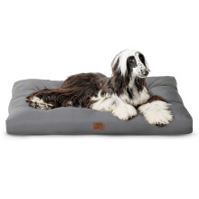 Bedsure Washable Dog Bed Large XXL - 120x90x10cm Extra Large Dog Bed Mattress with Oxford Fabric, Dog Pillow Bed for Crate, Flat Dog Cushion Beds, Gre