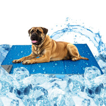Zellar Dog Cooling Mat Extra Large 120x70cm, Scratch-resistant Durable Pet Cool Mat Non-Toxic Gel Self Cooling Pad for Dogs Cats, Keep Pets Cool in Ho
