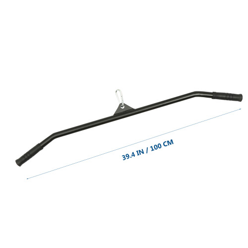 Pull Down Wide Lat Bar Handle Grip Multi Gym Cable Attachment 1