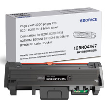 SODFACE B210 B205 B215 Toner Cartridges for Xerox B205 Toner B210 B215 for Xerox B210 B210DNI B205 B205DNI B205MFP B215 B215DNI B215MFP Printers 106R0