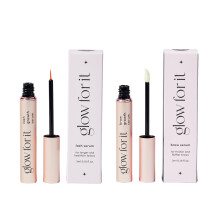 Glow For It - Growth Starter Kit | Lash & Brow Growth Serum | Enhances Eyelash Length & Volume & Eyebrow Thickness & Fullness | Water Based Serum | Na