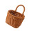 Sturdy Wall Mount Storage Basket With Handwoven Pattern-D 1