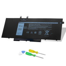 ZJWDATG 15.2V 68Wh 3HWPP Laptop Battery Compatible With Dell Latitude 5410 5510 5501 5401 5411 5511 Precision 3541 3551 7706 2-in-1 7506 2-in-1 10X1J