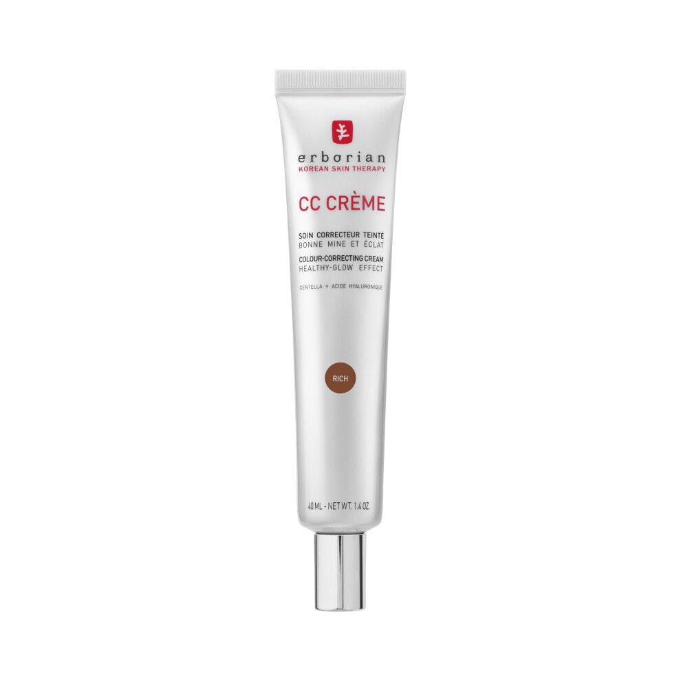 Erborian - Cc Cream With Centella Asiatica - Color Correcting Cream With Healthy Glow Effect - Natural And Luminous Finish - Long-Lasting Hydration
