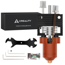 Creality Official K1/K1C/K1 Max Hotend Upgrades Ceramic Heating Block Kit, K1 Series Unicorn Quick-Swap Nozzle Kit, K1 SE 3D Printer Hotend 600mm/s Hi
