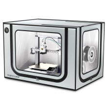 YOOPAI 3D Printer Enclosure for Bambu Lab A1 Combo, Stainless Steel Frame with LED Light, Dust-Resistant Enclosure Tent Cover with Fire-Resistant Mate