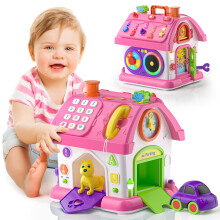 Montessori Toy for 1 Year Old Girl Gifts, Musical Bilingual Educational Toddler Toy Age 1-2 Yr 12-18 Month, First Birthday Gift for 1 Year Old Girl