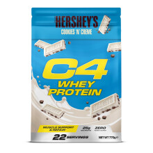 Cellucor C4 Whey Protein Powder, Hershey’s Cookies & Cream, 25g Protein, Low Sugar, Post-Workout Recovery, 22 Servings