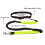 Pet Running Exercise Towing Leash Multifunctional Dog Walking Leashes(Black+Fluorescent Green) 2