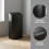 Homcom (Black) HOMCOM 48L Sensor Bin, Galvanised Steel Kitchen Bin with Automatic Close 5