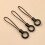 Small Dot Pattern Nylon Lanyard With Plastic Rings-10 pieces 5
