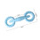 TPR Pet Pull-Ring Teething Stick Toy for Dogs (Rose Red) 4
