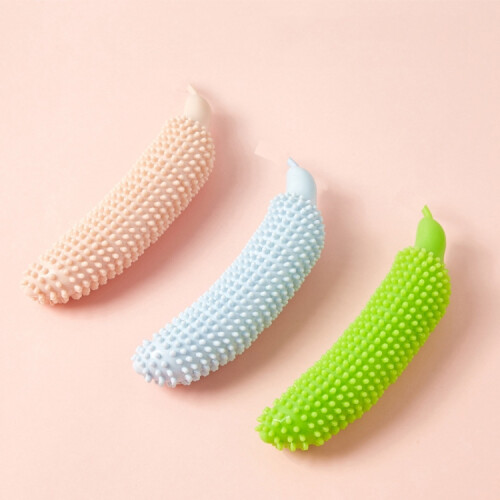 Cucumber Shaped Pet Molar Stick(Blue) 1