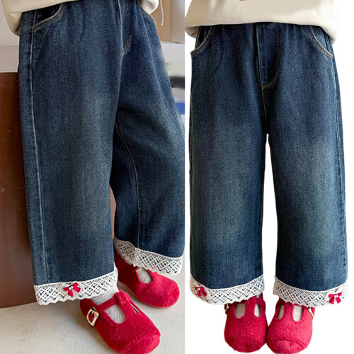 Thermal Lined Design Stretchy Comfortable Winter-Blue 90cm 2
