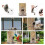 Outdoor Garden Hanging Metal Bird Automatic Feeder 4