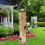 Outdoor Garden Hanging Metal Bird Automatic Feeder 5