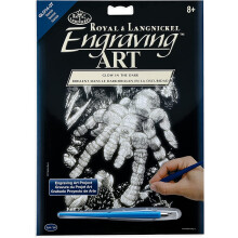 Engraving Art Glow Tarantula