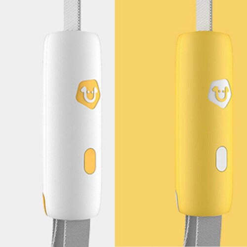 DL001 Small to Medium Dog Leash, Elastic Rope (Yellow) 1