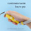 DL001 Small to Medium Dog Leash, Elastic Rope (Yellow) 6
