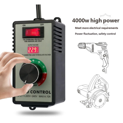Variable Speed AC Motor Controllers 15A US Standard Accuracy 2