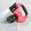 Medium to large dog leash with LED light for nighttime outings (red) 6