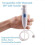 Tooth Irrigator Flosser Handle Accessories Water Hose Pipewhite, One Piece 2