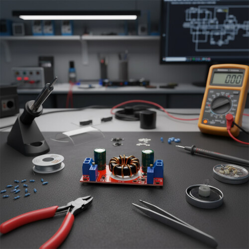 10A Synchronous Rectification Stepping Down Module 4V 32V Input 1