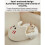 Winter-Warm Widened Semi-Enclosed Light-Blocking Pet Bed, Color: White + S 6