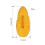 Corn Shaped Bacon Scented Pet Chewable Teething Stick Dog Sounding Toy(Yellow) 2