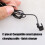 Smartests Glasses-Ladekabel für Smartests Glasses mit 6