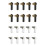 10pcs Tie End Ball Joint Positioning Ball Head-White 3mm 2
