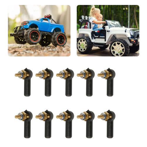 10pcs Tie End Ball Joint Positioning Ball Head-White 3mm 2