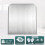 Adjustable Angle Fireplaces Heat Reflectors Steel Back Panel 2