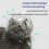 Κάλυμμα στόματος Cat Space Hood κατά του δαγκώματος + Κάλυμμα ποδιών δεύτερης γενι 6