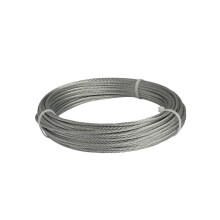 Chain Products Bzp Wire Rope 100m 5mm Steel Zinc Plated - 9TQROPE/160 - Reel 100m 5mm Steel Zinc Plated - 9TQROPE/160