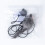 Retractable cat toy for hanging on doors (grass green rabbit) 6