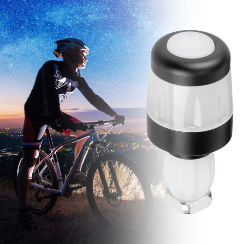 Cycling LED Bar End Plugs Indicators Light LED-black orang 2