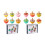 6pcs Nostalgic Whirling Top Early Fine Motor Skill Hand-animal 2