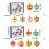 6pcs Nostalgic Whirling Top Early Fine Motor Skill Hand-animal 4