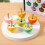 6pcs Nostalgic Whirling Top Early Fine Motor Skill Hand-animal 6