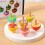 6pcs Nostalgic Whirling Top Early Fine Motor Skill Hand-animal 7