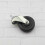 4in compatible with Hoverkart Replacement Wheel with Metal Bracket Rubber Hoverboard Kart Wheel 4