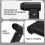 (1) Turboblower, powerful high-speed handheld snow blower for 6