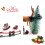 Christmas Snowman & Tree Pattern Pet Collar with Bells, Style:With Bow(Green) 6