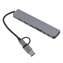 Multifunktionaler USB-C-Hub mit 4K-HDMI und USB 3.0 für Laptops
