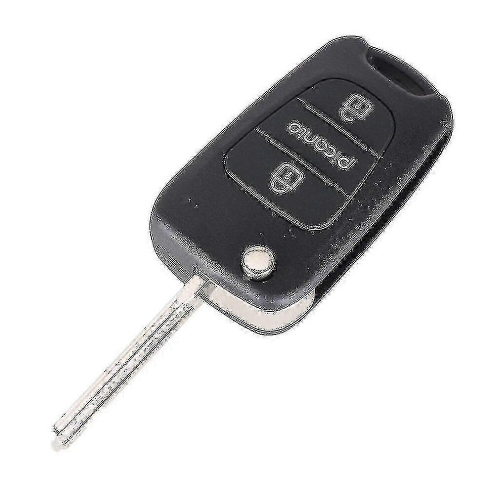 3 Buttons Kia Picanto Key Fob Cover - Flip Remote Protective Shell 1234567822051