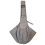 Adjustable canvas backpack with shoulder strap for pets (grey) 2